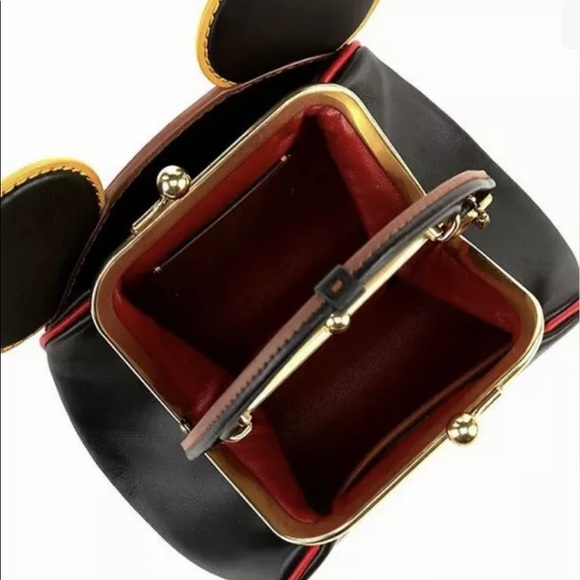 NWT 2 piece Coach Disney Keith Haring kisslock set - Picture 13 of 14